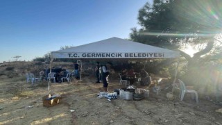 Kaybolan kişi için arama çalışmalarına Germencik Belediyesinden destek