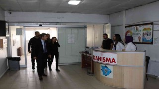 Kaymakam Özçelikten sağlık kurumlarına ziyaret