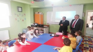 Kaymakam Öztürk, Kuran kursu öğrencileriyle bir araya geldi