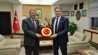 Kayseri Amatör Spor Kulüpleri Federasyonundan Akaya teşekkür ziyareti