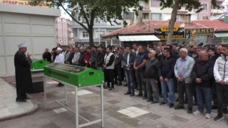 Kazada hayatını kaybeden belediye çalışanına son görev
