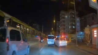 Kazalar araç kameralarına yansıdı
