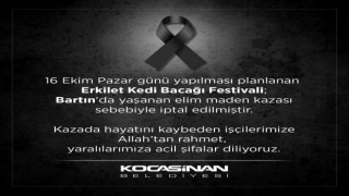 Kedi Bacağı Festivali iptal edildi