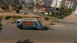 Kepezin yüzleri güldüren çöp araçları