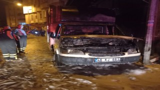 Kiliste kamyonet kundaklayan şahıs yakalandı