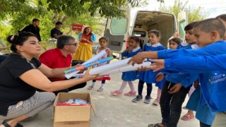 Kiliste köylere kitap kampanyası sürüyor