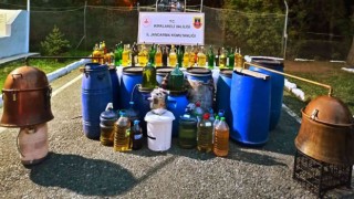 Kırklarelinde 1 ton 320 litre ele geçirildi