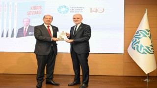 KKTC Cumhurbaşkanı Ersin Tatar, İTOda ‘Kıbrıs Sevdası kitabının tanıtımına katıldı