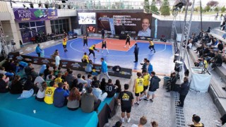 Konyada 3x3 Basketbol Turnuvası heyecanı yaşandı
