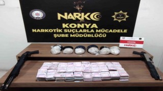 Konyada “Topal” lakaplı uyuşturucu satıcısı ve yardımcısı tutuklandı