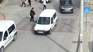 Konyada trafik hem karadan hem havadan denetleniyor