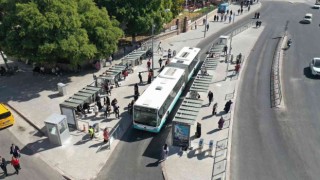 Konyada turnike sistemiyle otobüslerin bekleme süresi ve karbon emisyonu azaldı
