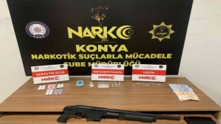 Konyada uyuşturucu operasyonu: 3 tutuklama