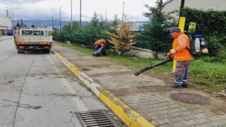 Körfezde yollar ve caddeler temizleniyor
