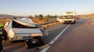 Korkuteli-Denizli karayolunda trafik kazası: 1 ölü
