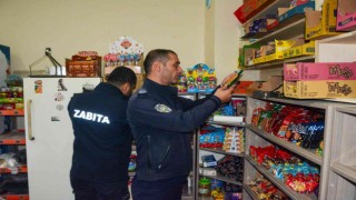 Köşkte okul kantinleri denetlendi