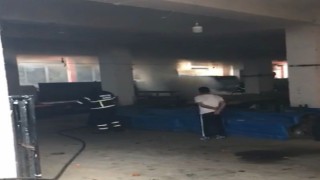 Köylü pazarında yangın