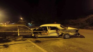 Kozanda düğün konvoyunda kaza: 2 yaralı