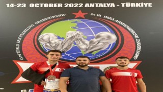 Kozanlı bilek güreşçilerinin başarısı