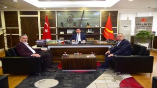 Kronospandan Başkan Vidinlioğluna ziyaret