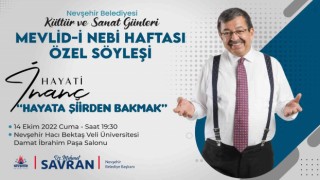Kültür Ve Sanat Günlerinin konuğu Hayati İnanç