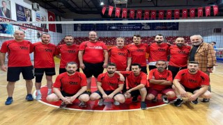 Kurumlar arası voleybol turnuvası başladı