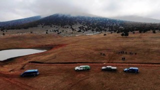 Kütahyada kaçak avcılara yönelik dronla denetim
