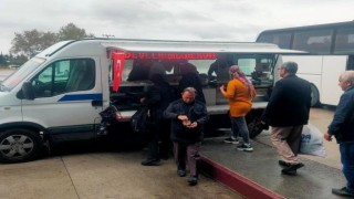 Maden şehitleri için otobüs terminalinde lokma dağıtıldı
