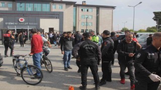 Mahkeme çıkışında davalı oldukları gencin babasını öldüren zanlı tutuklandı