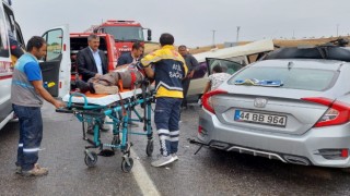 Malatyada feci kaza: 1 ölü, 4 yaralı