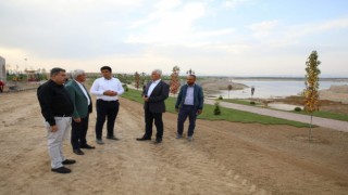 Malatyanın ilk sahil parkı projesi tüm hızıyla sürüyor