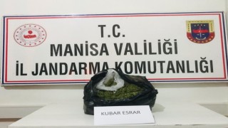 Manisada durdurulan otomobilden esrar çıktı