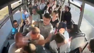 Mardinde sağlık çalışanı ve otobüs şoförü kalp krizi geçiren yolcu için seferber oldu