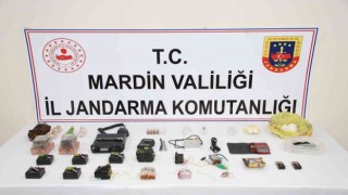 Mardinde terör operasyonunda patlayıcı düzeneği ve malzemeler ele geçirildi