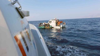 Marmaris ve Datçada 82 düzensiz göçmen kurtarıldı