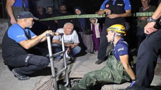 Mermerciye bırakılan ceset krokisi ekipleri alarma geçirdi