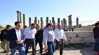 Mersinde Uzuncaburç Arkeoköy ve Kültür Rotası projesinin açılışı yapıldı