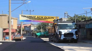 Mersinde yollar yenileniyor