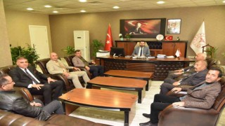 MHP heyetinden Sağlık Müdürü Tosuna ziyaret