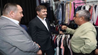Milletvekili Demirkaya ile Ekinci esnafı dinledi