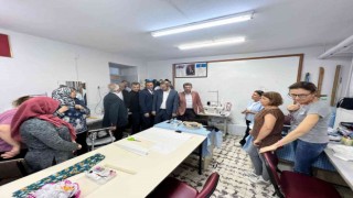 Milletvekili Özkandan halk eğitime övgü