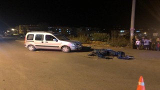 Motosiklet kazasında 2 yaşındaki oğluyla ölümden döndü