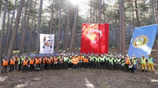 Muğla Orman Bölge Müdürlüğünde Üretim Tatbikatı yapıldı