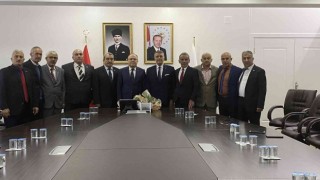 Muhtarlardan Vali Tutulmaza ziyaret