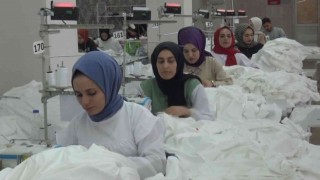 Muşta devlet destekli tekstil fabrikası 30 ülkeye ihracat yapıyor