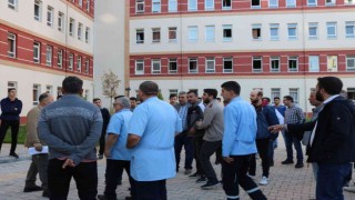 Öğrenci yurdunda tatbikat