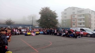 Öğrenciler sokak hayvanlarına destek oldu