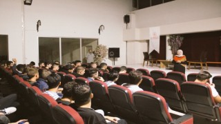 Öğrencilere mesleki çalışma anlatıldı