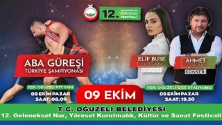 Oğuzelinde nar ve kurutmalık festivali başlıyor