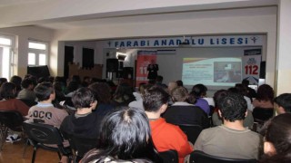 Okullarda 112 Acil Çağrı tanıtımları başladı